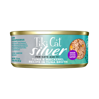 Tiki Cat Tuna & Mackerel Silver Wet Cat Food