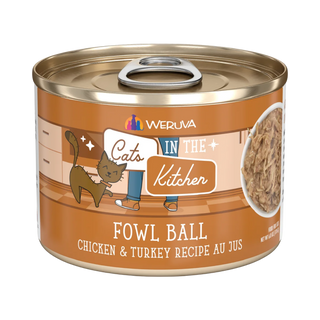 Weruva Cats In The Kitchen Fowl Ball Chicken & Turkey Wet Cat Food