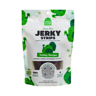 Open Farm Grain Free Jerky Strips Dog Treats