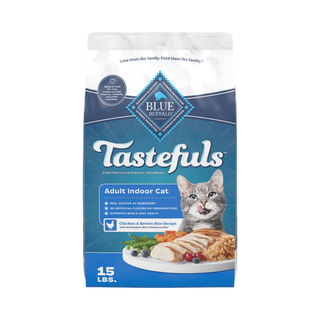 Blue Buffalo Tastefuls Chicken & Brown Rice Adult Indoor Dry Cat Food