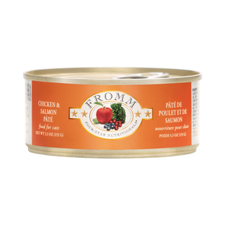 Fromm 4 Star Pate Chicken & Salmon Wet Cat Food