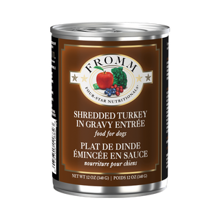 Fromm 4 Star Shredded Turkey In Gravy Wet Dog Food