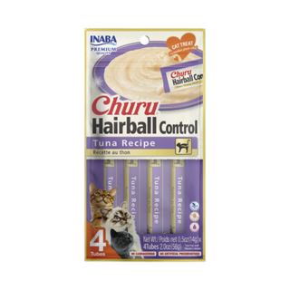 Inaba Cat Churu Purees Hairball Control