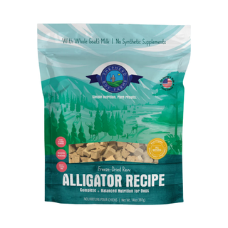 Shepherd Boy Farms Alligator Recipe Freeze Dried Dog Food