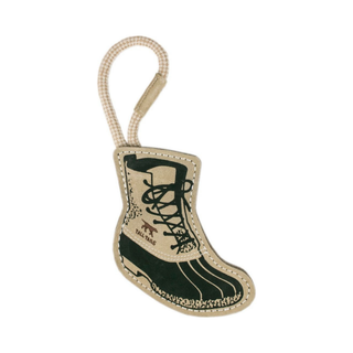 Tall Tails Natural Leather & Wool Hiking Boot Dog Toy