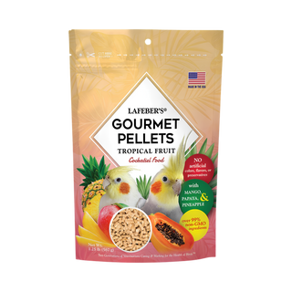 Lafeber Company Tropical Fruit Gourmet Pellets Cockatiel Bird Food