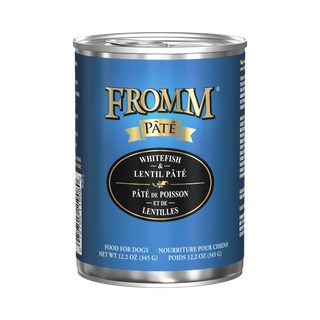 Fromm Whitefish and Lentil Pate Wet Dog Food