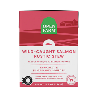 Open Farm Wild Caught Salmon Rustic Stew Wet Dog Food