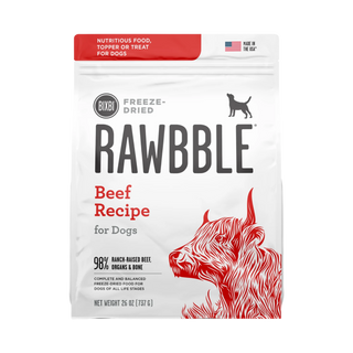 BIXBI Rawbble Beef Recipe Freeze Dried Dog Food