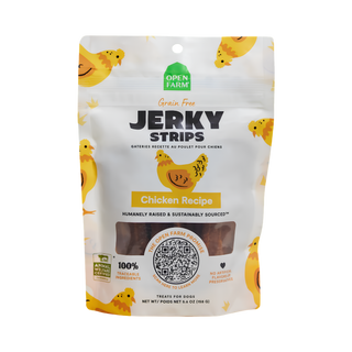 Open Farm Grain Free Jerky Strips Dog Treats