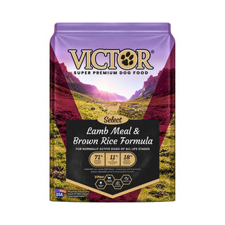 Victor Select Lamb Meal and Brown Rice Dry Dog Food