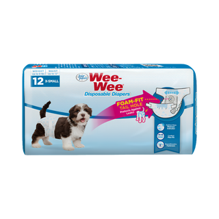 Four Paws Wee-Wee Disposable Dog Diapers