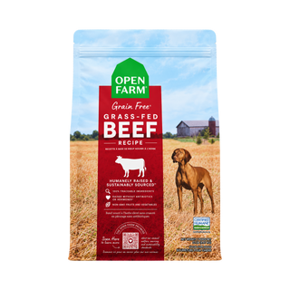 Open Farm Grain Free Grass Fed Beef Dry Dog Food