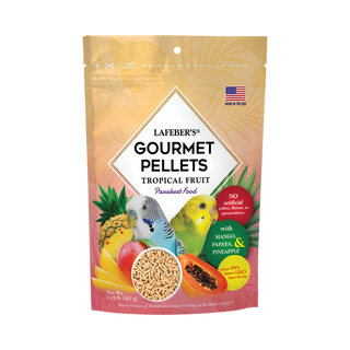 Lafeber Company Tropical Fruit Gourmet Pellets Parakeet Bird Food