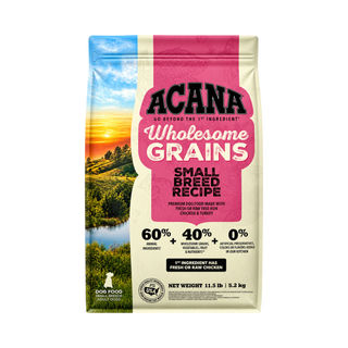 Acana Wholesome Grain Small Breed Dry Dog Food