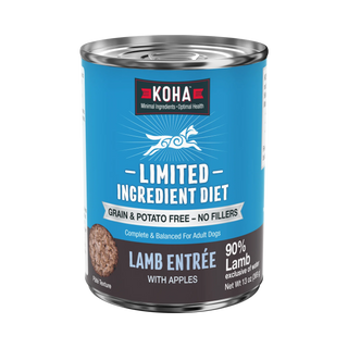 Koha Limited Ingredient Diet Lamb Entree Wet Dog Food