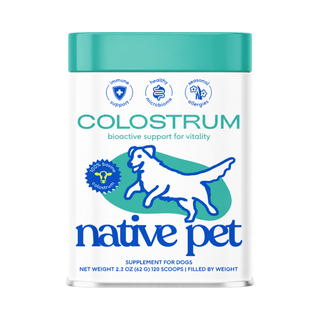 Native Pet Colostrum Immune System Supplement for Dogs