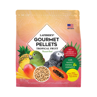 Lafeber Company Tropical Fruit Gourmet Pellets Parrot Bird Food