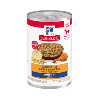 Hill's Science Diet Chicken & Barley Adult 7+ Wet Dog Food