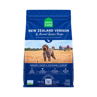 Open Farm New Zealand Venison and Ancient Grains Dry Dog Food