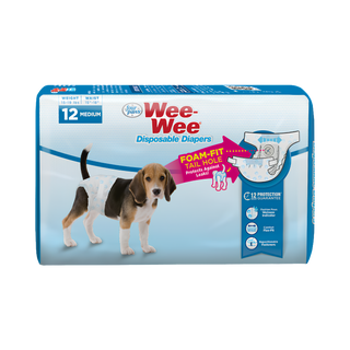 Four Paws Wee-Wee Disposable Dog Diapers