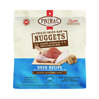 Primal Duck, Turkey, & Fish Freeze Dried Dog Food