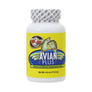 Zoo Med Avian Plus Vitamin and Mineral Bird Supplement