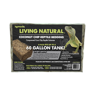 Komodo Living Natural Coconut Coir Reptile Bedding Brick
