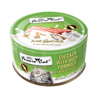 Fussie Cat Chicken & Duck In Goat Milk Wet Cat Food