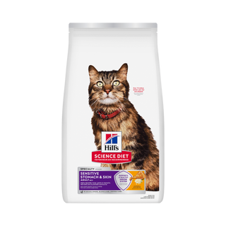Hill's Science Diet Adult Sensitive Stomach & Skin Dry Cat Food