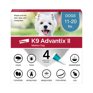 K9 Advantix II Flea & Tick Treatment For Dogs