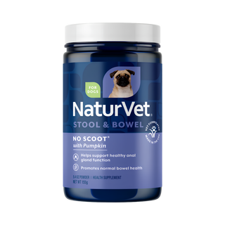 Naturvet No Scoot Plus Pumpkin Dog Supplements