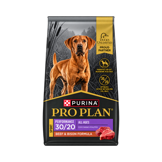 Purina Pro Plan All Age Performance 30/20 Beef & Bison Dry Dog Food