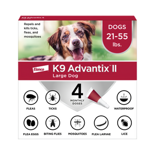 K9 Advantix II Flea & Tick Treatment For Dogs