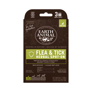 Earth Animal Herbal Flea & Tick Spot-On Cat