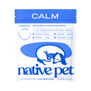 Native Pet Chicken Flavored Calming Supplement for Dogs