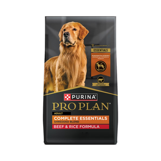 Pro Plan Complete Essentials Shredded Beef & Rice Adult Dry Dog Food