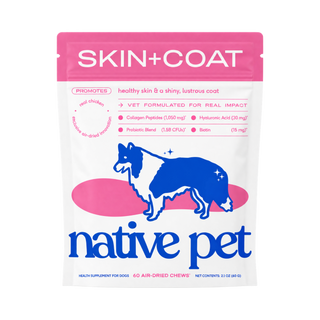Native Pet Skin & Coat with Omega-3 Supplement for Dogs