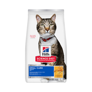 Hill's Science Diet Adult Oral Care Chicken Recipe Dry Cat Food