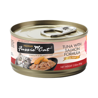 Fussie Cat Tuna with Salmon Wet Cat Food