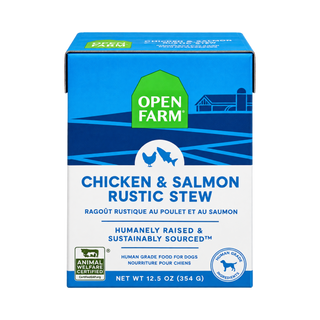 Open Farm Certified Humane Chicken & Salmon Rustic Stew Wet Dog Food