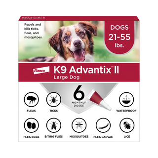 K9 Advantix II Flea & Tick Treatment For Dogs