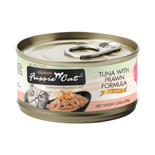 Fussie Cat Tuna with Prawns Wet Cat Food