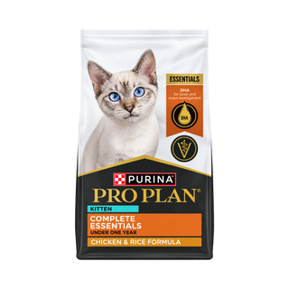 Purina Pro Plan Complete Essentials Chicken & Rice Kitten Dry Cat Food