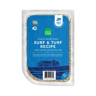 Open Farm Gently Cooked Surf & Turf Frozen Dog Food