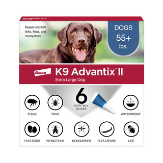 K9 Advantix II Flea & Tick Treatment For Dogs