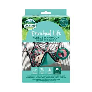 Oxbow Nest Hammock-Fleece Small Animal Toy