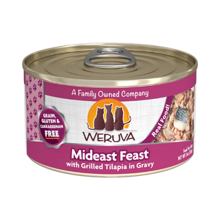 Weruva Classic Cat Mideast Feast Grilled Tilapia in Gravy Wet Cat Food