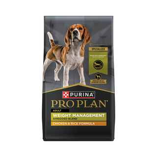 Pro Plan Shredded Chicken & Rice Weight Management Dry Dog Food