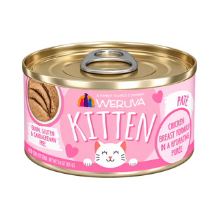 Weruva Chicken & Chicken Breast Puree Kitten Wet Cat Food